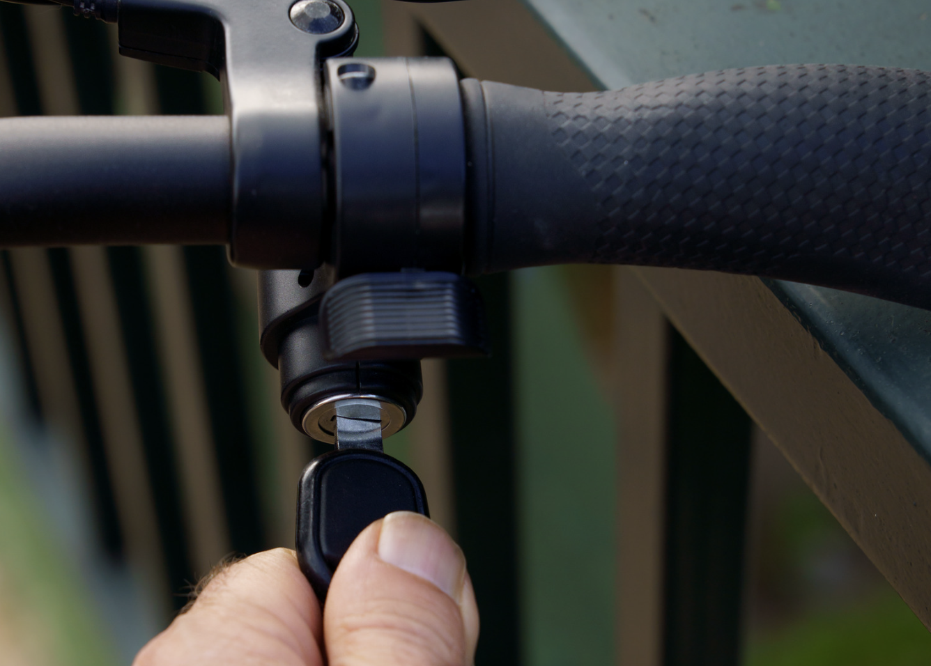 Vélo électrique sécurisé